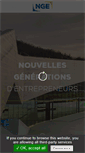 Mobile Screenshot of groupe-nge.fr